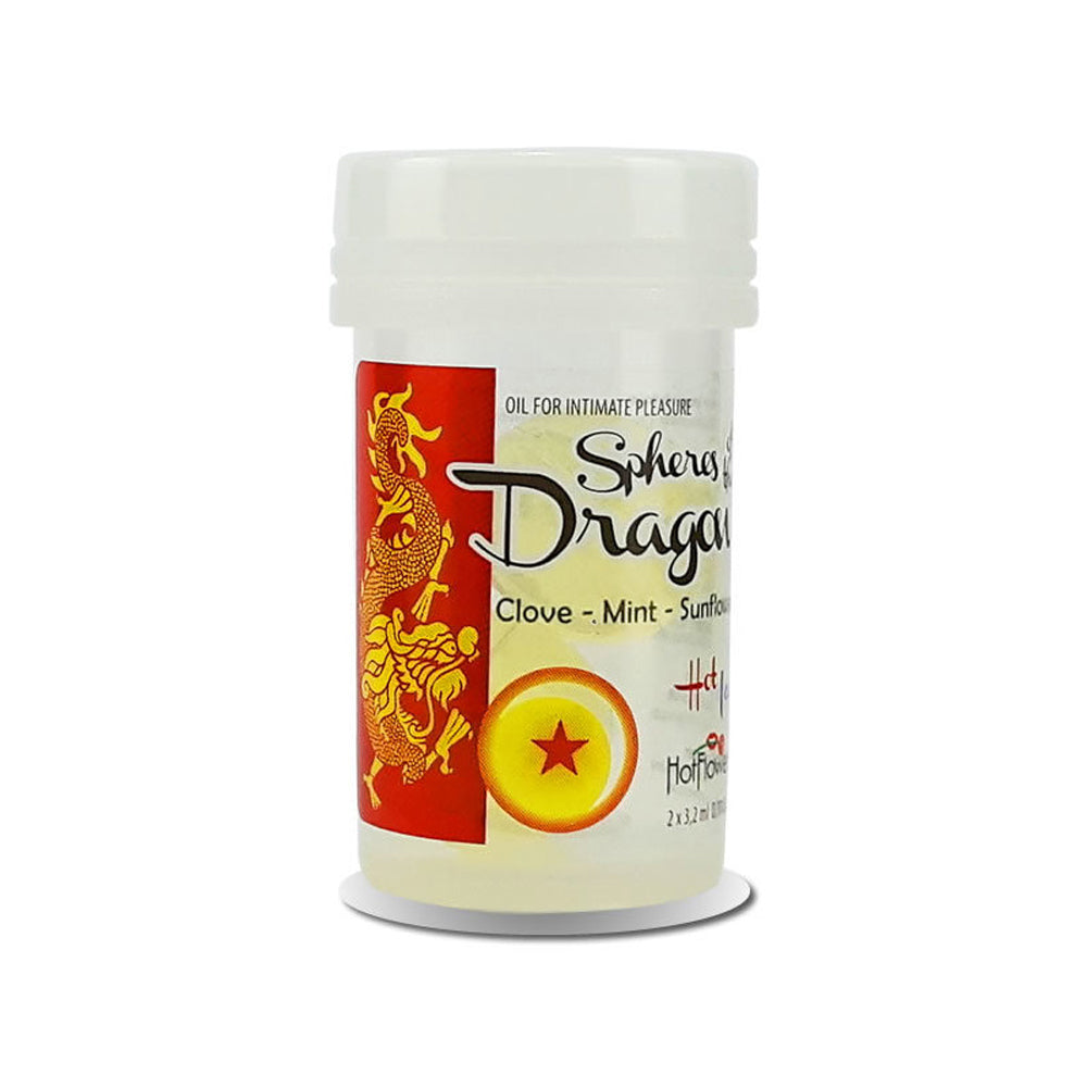 Massage Oil Hot Ball Spheres Of The Dragon 2Pk