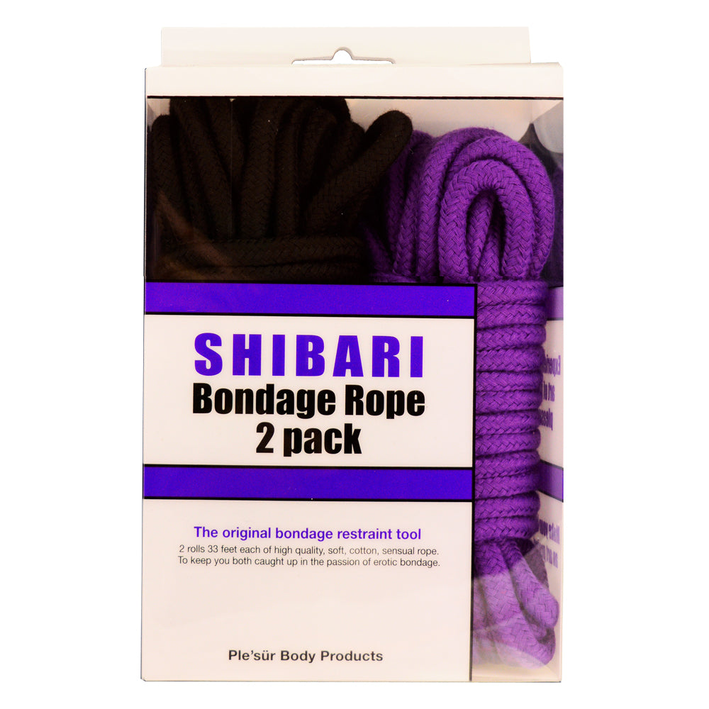 Purple & Black 10M 2-Pack Rope Kit