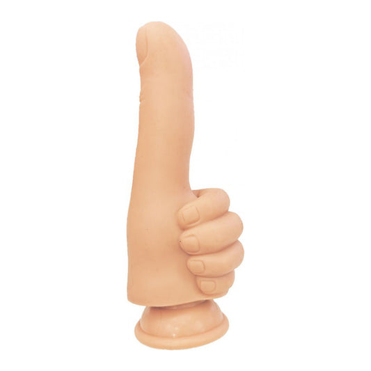 Finger Fest Thumbs Up Dildo Flesh