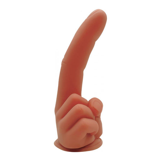 Finger Fest Trigger Dildo Tan