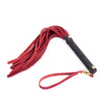 Load image into Gallery viewer, Mini Leather Flogger Red
