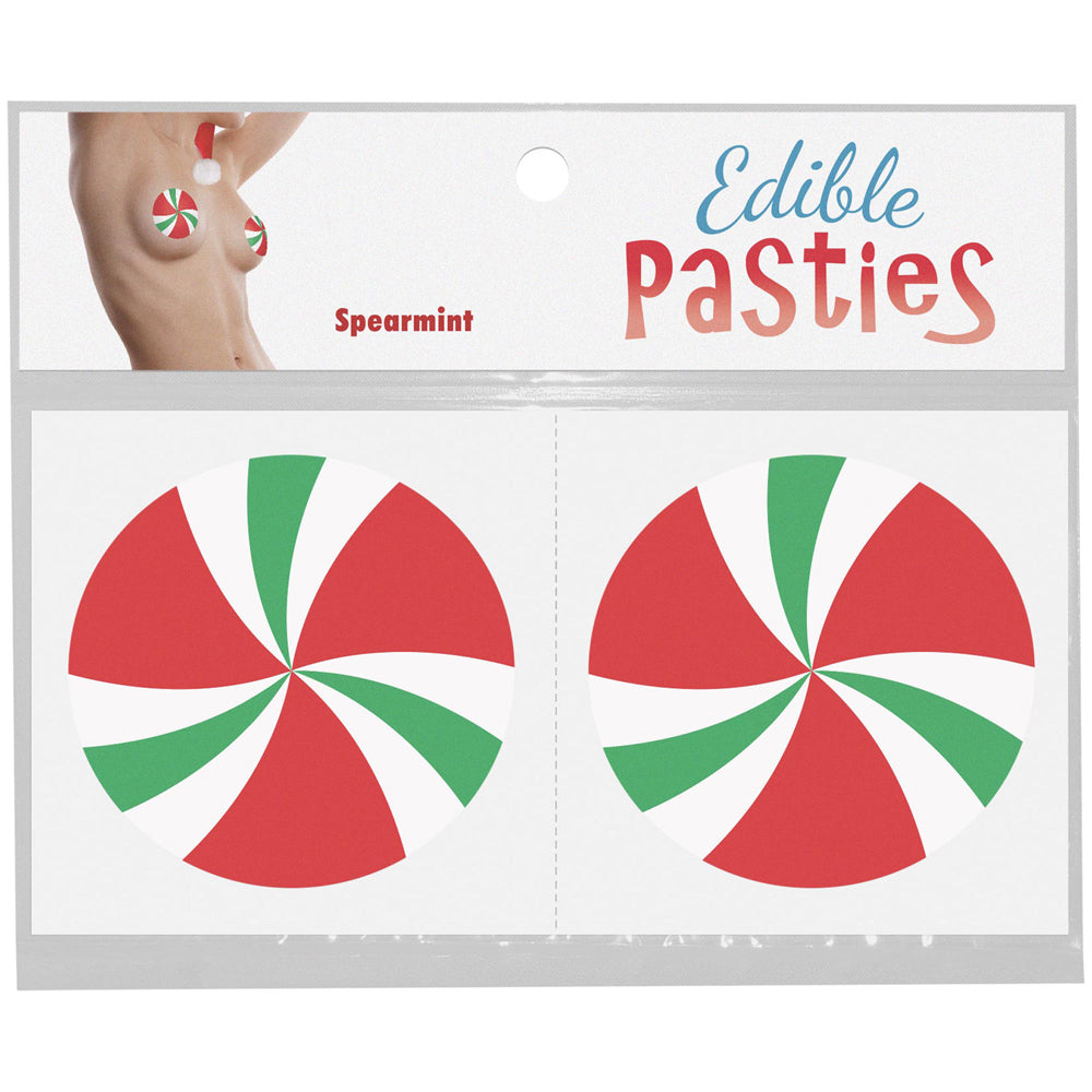 Candy Swirls Pasties Spearmint