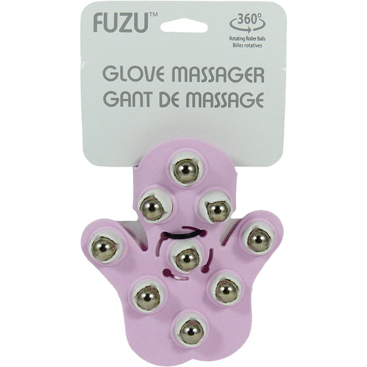 Fuzu Glove Massager Pastel Pink
