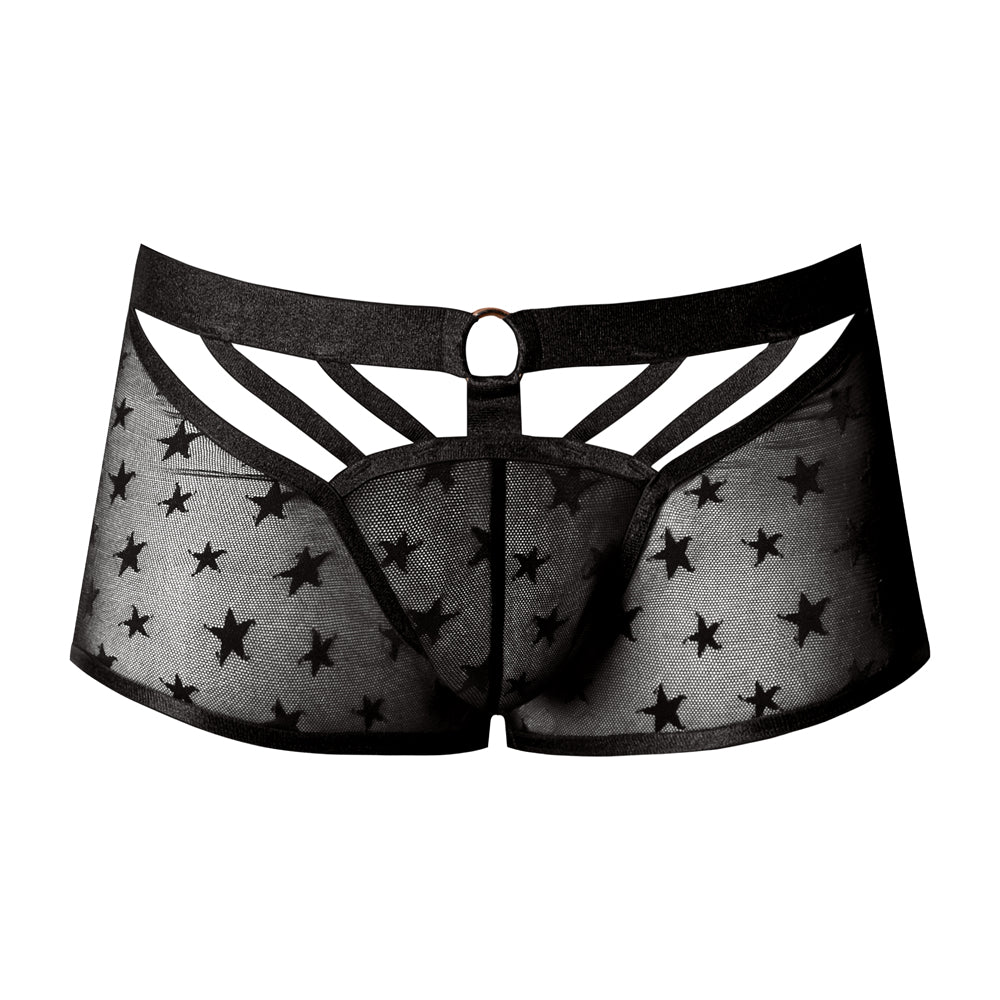 Love Star Short W/ Ring Black Small