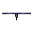 Load image into Gallery viewer, Love Star Thong W/ Ring Purple L/XL
