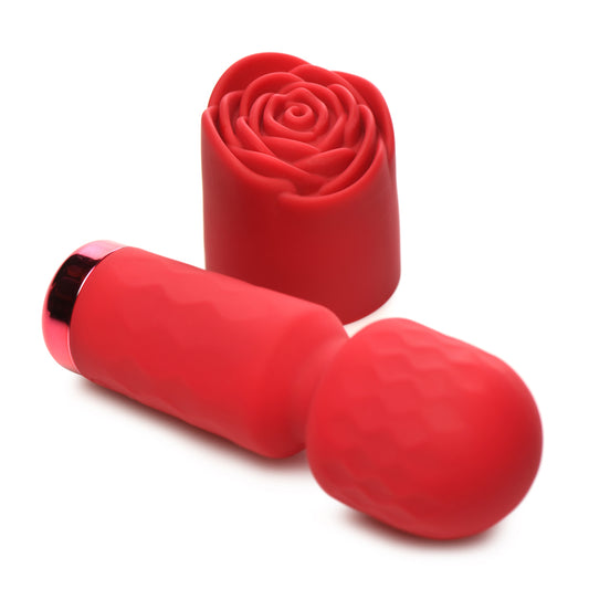 Bloomgasm Pleasure Rose-Petite Mini Silicone Rose Wand