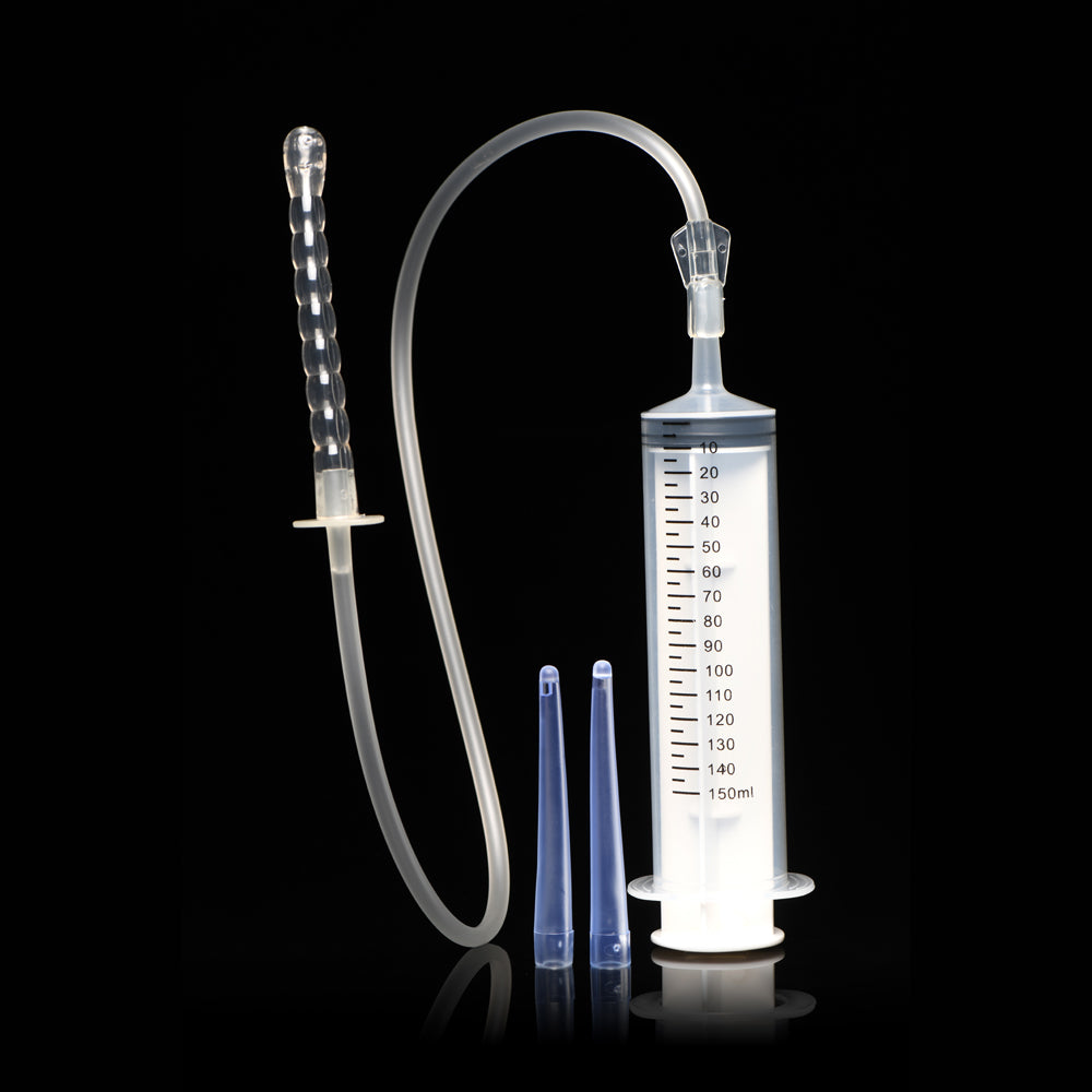 Cleanstream Enema Syringe W/ Attachments