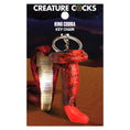 Load image into Gallery viewer, Creature Cocks King Cobra Keychain
