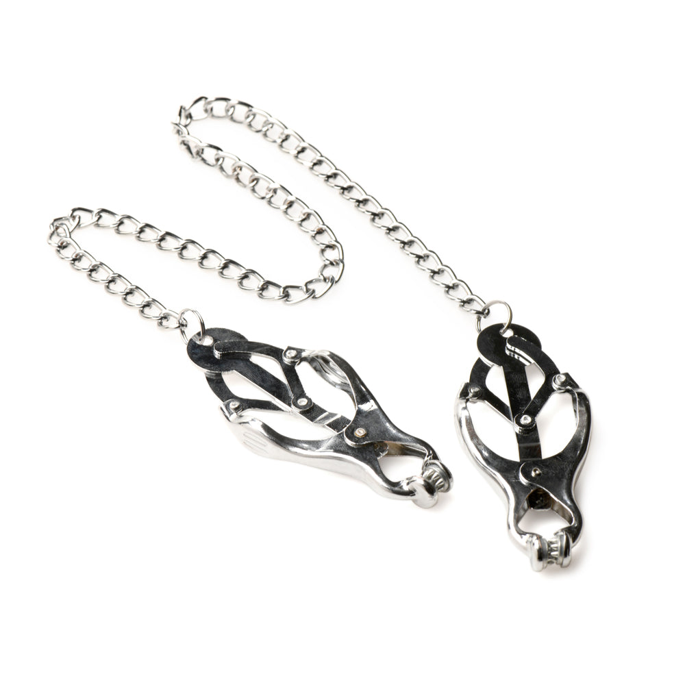 Master Series Tyrant Spiked Clover Nipple Clamps