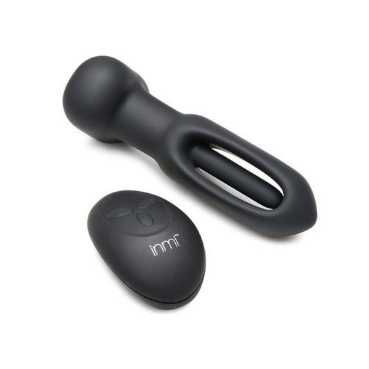 Flickers Bum Flick Flicking & Vibrating Silicone Butt Plug W/ Remote