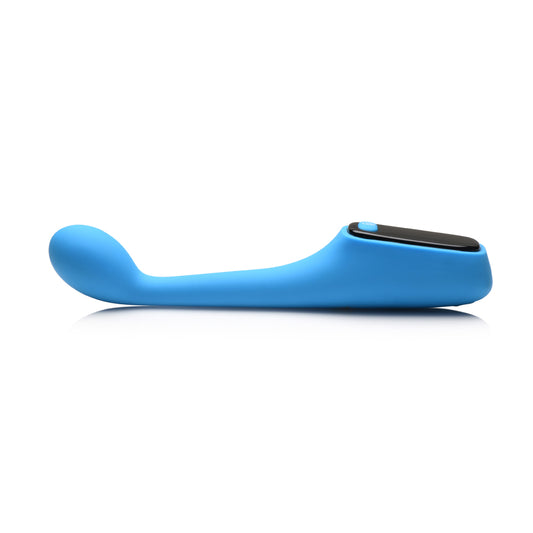 Bang! Digital Silicone G-Spot Vibrator Blue