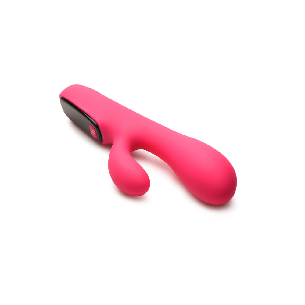 Bang! Digital Silicone Rabbit Vibrator Pink