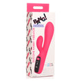 Load image into Gallery viewer, Bang! Digital Silicone Rabbit Vibrator Pink
