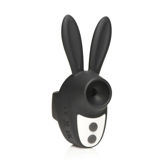 Shegasm Sucky Bunny Clit Stimulator Black