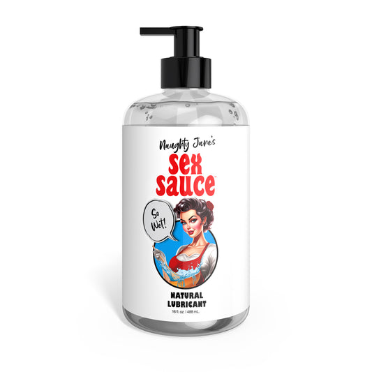 Naughty Jane&#39;s Sex Sauce Natural Lubricant 16 oz.