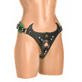 Load image into Gallery viewer, Creature Cocks Horny Play Strap-On Harness Green
