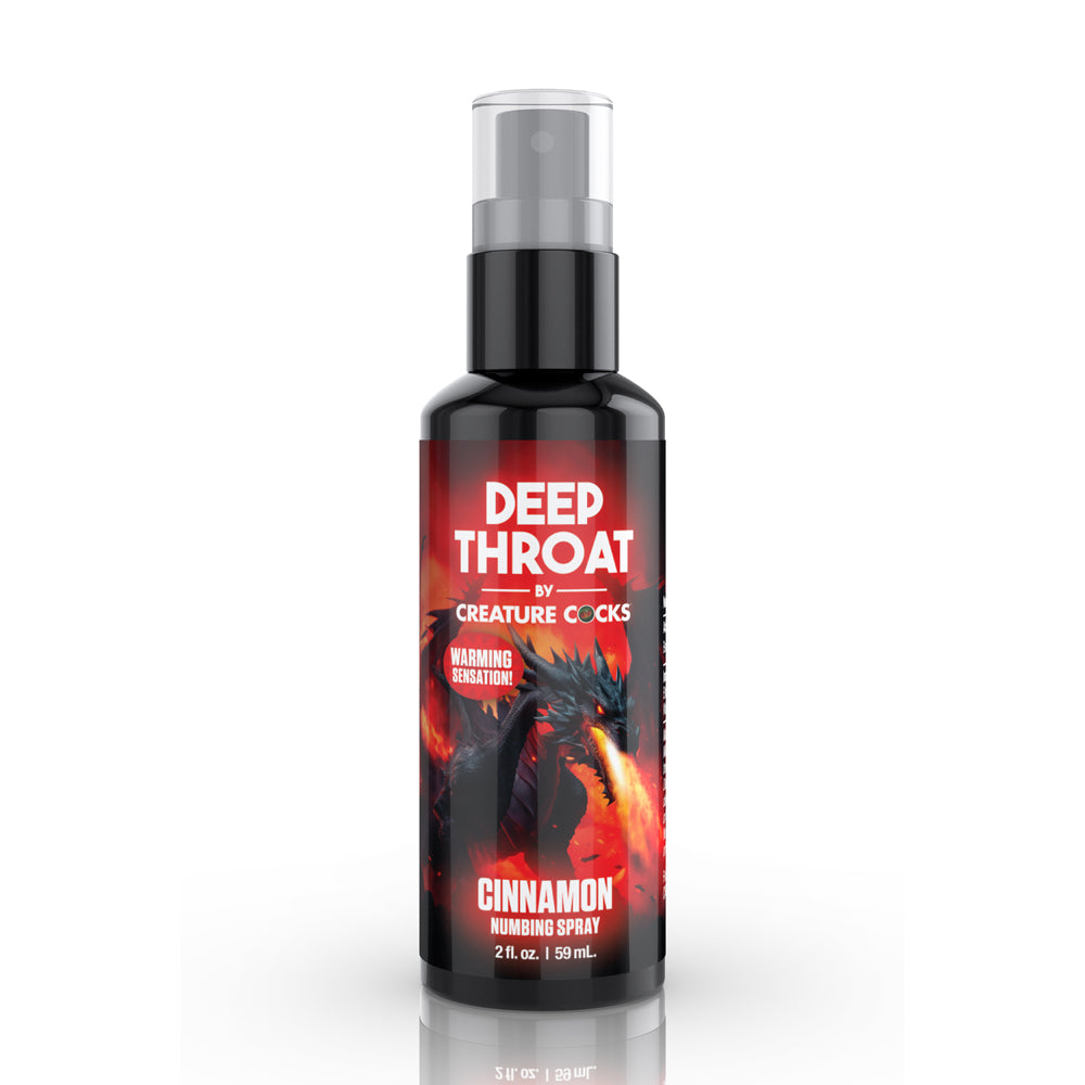 Creature Cocks Deep Throat Cinnamon Numbing Spray 2 oz.