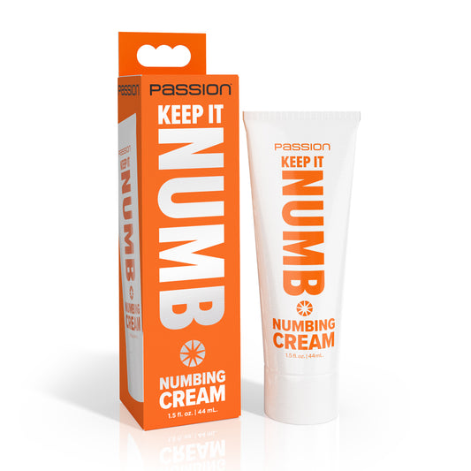 Passion Lubricants Keep It Numb Numbing Cream 1.5 oz.