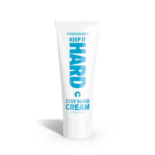 Passion Lubricants Keep It Hard Stay Hard Cream 1.5 oz.