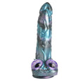 Load image into Gallery viewer, Creature Cocks Astro-Thrust Thrusting & Vibrating Silicone Dildo
