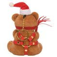 Load image into Gallery viewer, Master Series Holiday Bondage Bear Keychain Brown
