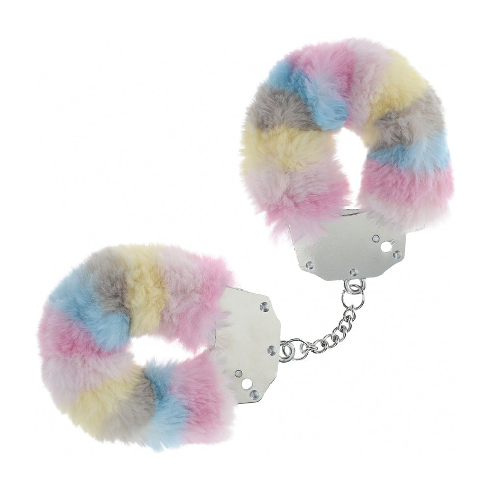 Ouch! Heavy-Duty Fluffy Handcuffs Multicolor 2