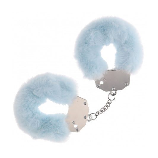 Ouch! Heavy-Duty Fluffy Handcuffs Powder Blue