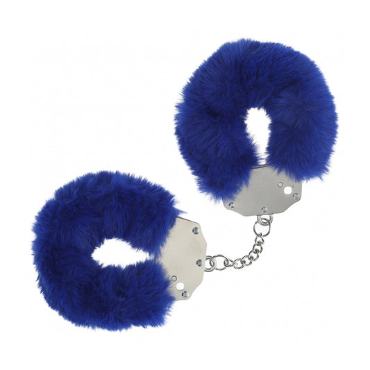 Ouch! Heavy-Duty Fluffy Handcuffs Navy