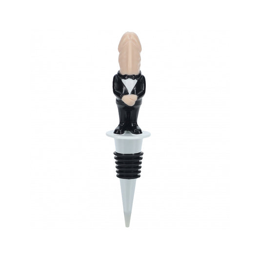 The Dickheads Groom Bottle Stopper Flesh