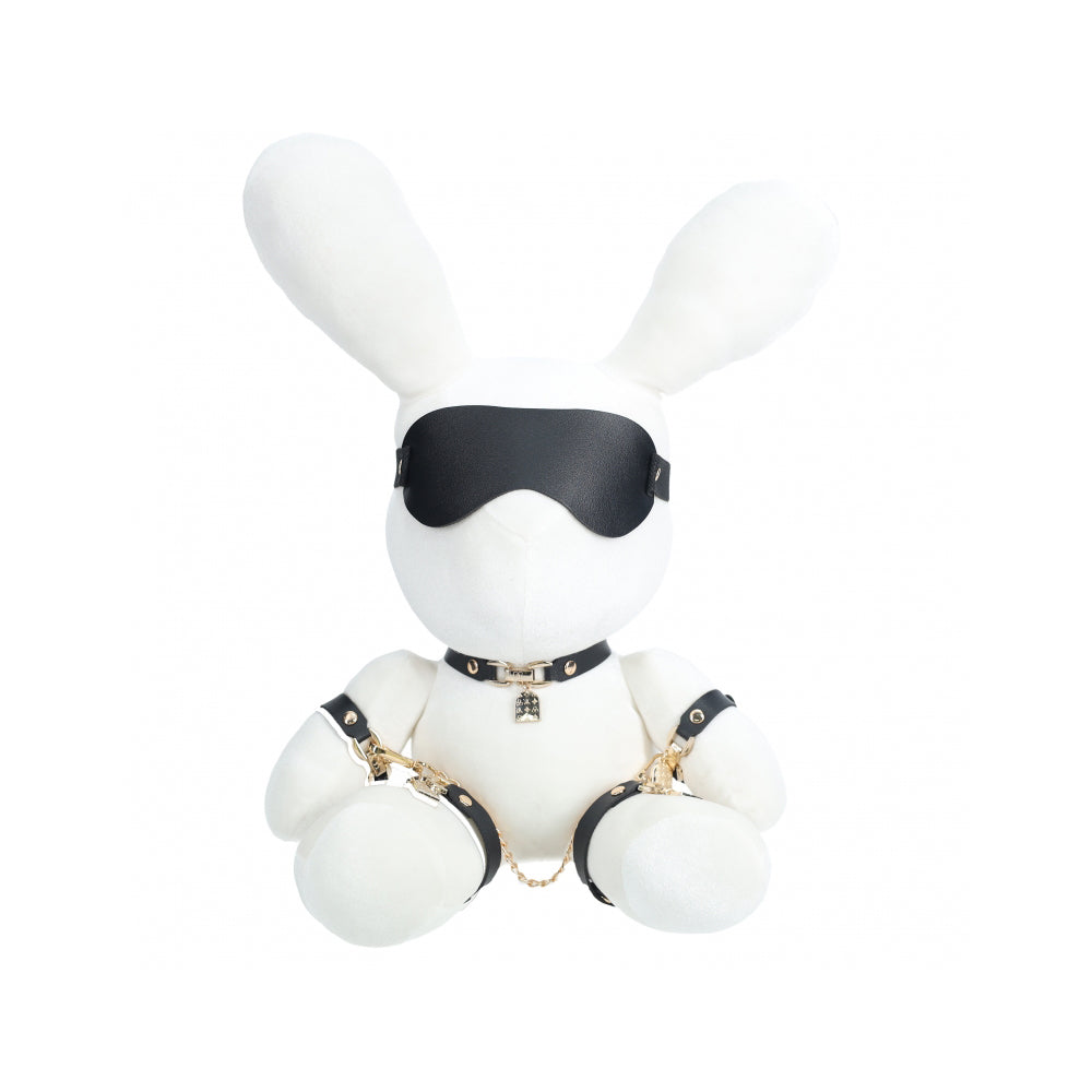 S-Line Rabbit Bondage Velvet Large White