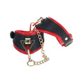 Load image into Gallery viewer, Ouch! Milan Collection Handcuffs Black/Red
