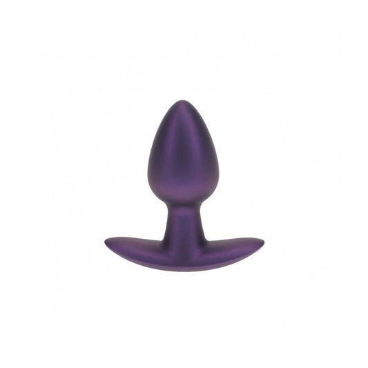 Ouch! Anal Plug Small Silicone Metallic Purple