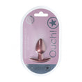 Load image into Gallery viewer, Ouch! Anal Plug Small Silicone Rose Gold
