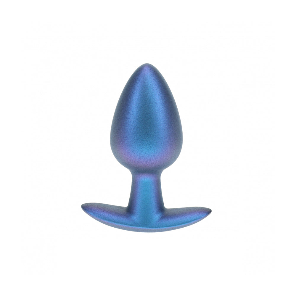 Ouch! Anal Plug Medium Silicone Metallic Blue