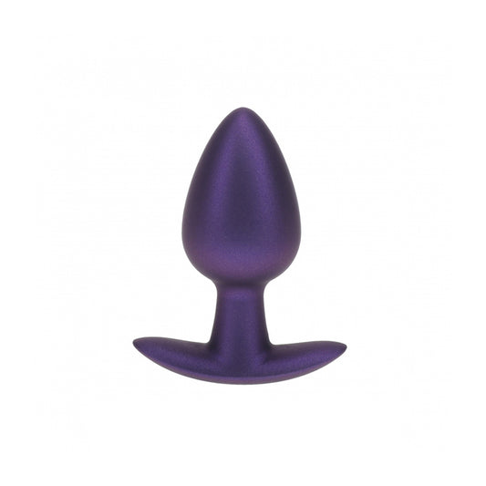 Ouch! Anal Plug Medium Silicone Metallic Purple