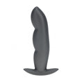 Load image into Gallery viewer, Ouch! Finger Anal Plug Silicone Gun Metal
