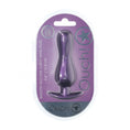 Load image into Gallery viewer, Ouch! Curvy Anal Plug Silicone Metallic Purple
