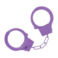 Load image into Gallery viewer, Ouch! Classic Metal Handcuffs Purple
