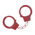 Load image into Gallery viewer, Ouch! Classic Metal Handcuffs Red
