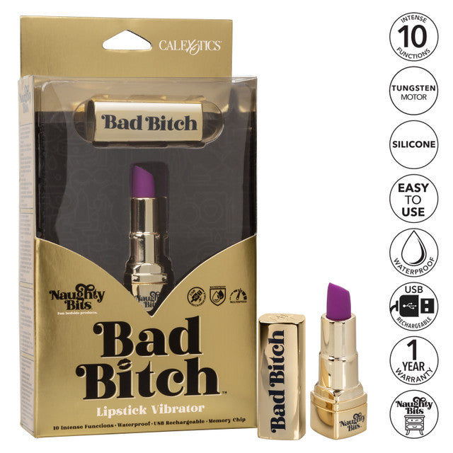 Naughty Bits Bad Bitch Lipstick Vibrator