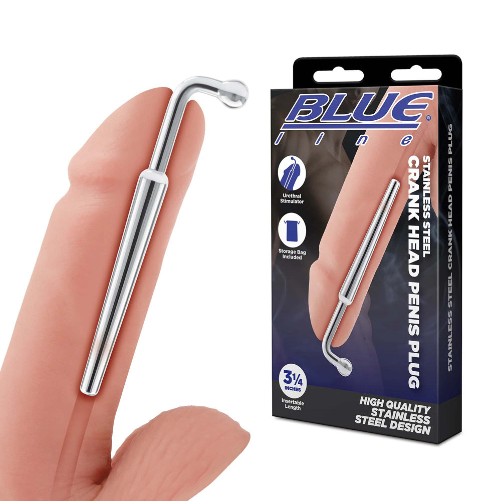 Stainless Steel Crank Head Penis Plug