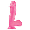 Load image into Gallery viewer, Basix Rubber Works 6.5" Dong with Suction Cup Pink
