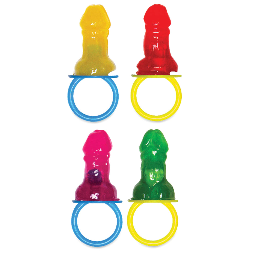 Bachelorette Party Favors Candy Pecker Pacifier Display