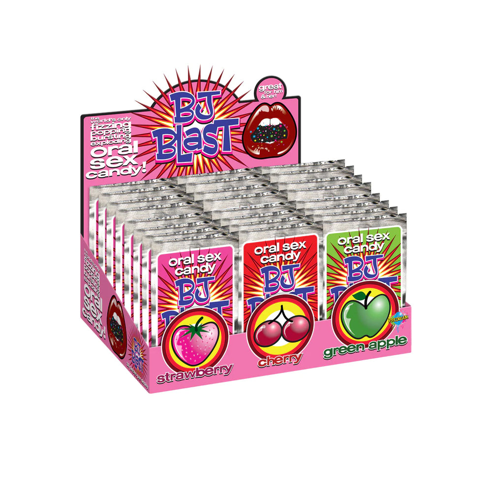 BJ Blast Strawberry&#44; Cherry&#44; and Green Apple (36/Display)