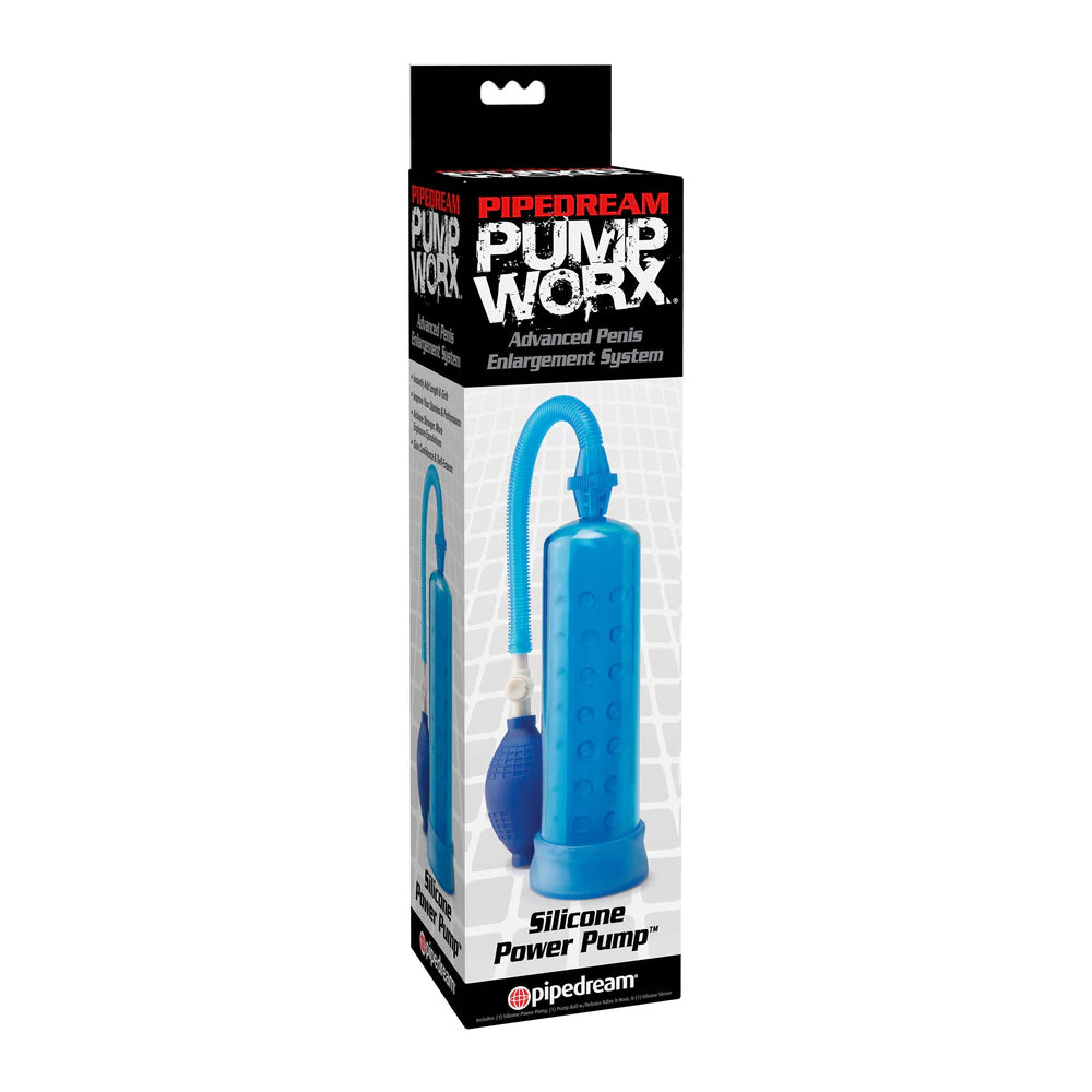 Pump Worx Silicone Power Pump Blue