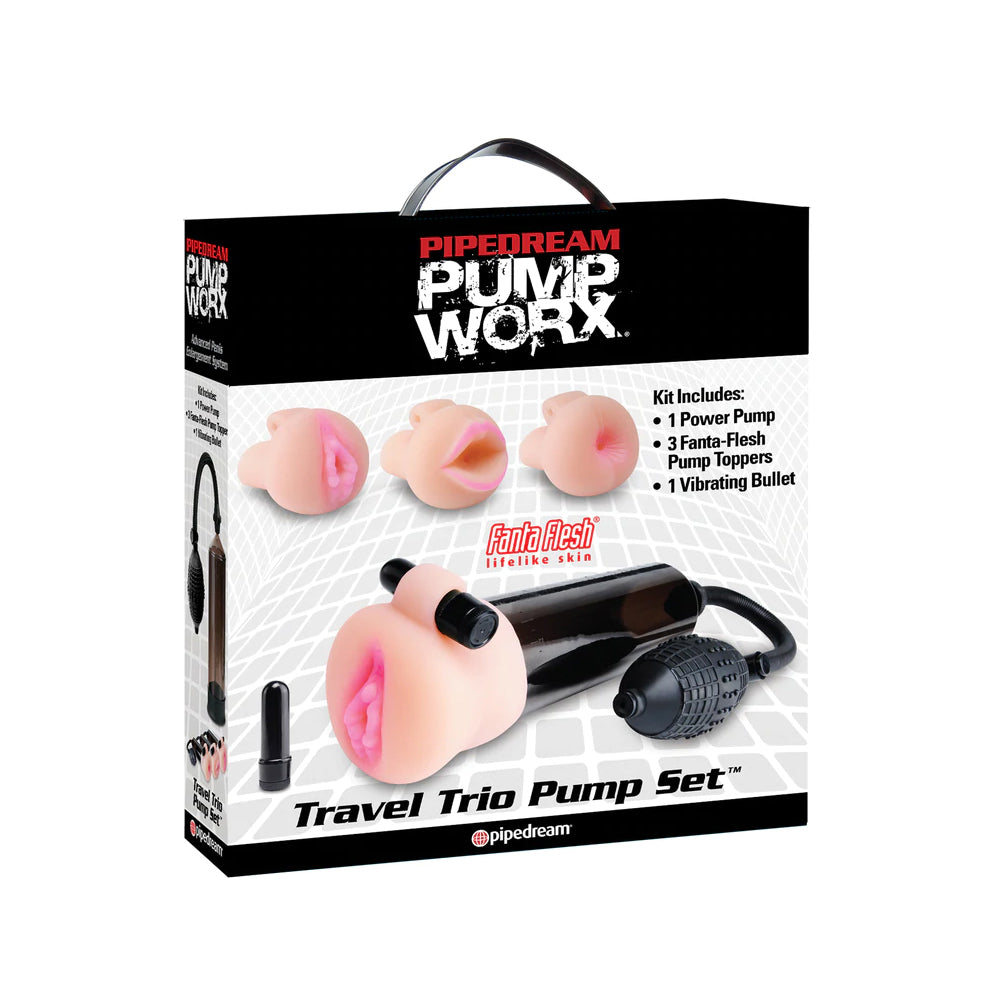 Pump Worx Travel Trio Pump Set