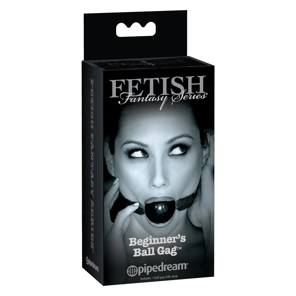 Fetish Fantasy Series Limited Edition Beginner&#39;s Ball Gag Black