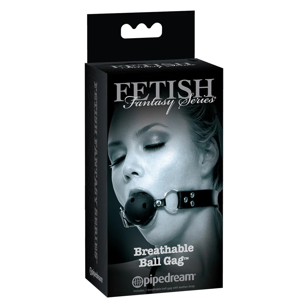 Fetish Fantasy Series Limited Edition Breathable Ball Gag Black