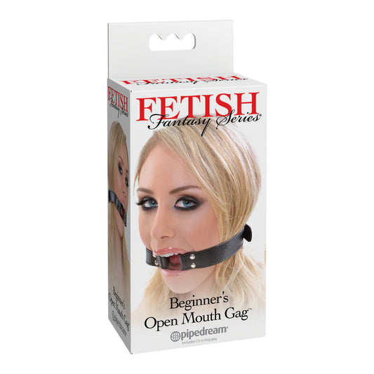 Fetish Fantasy Series Beginner&#39;s Open Mouth Gag Black