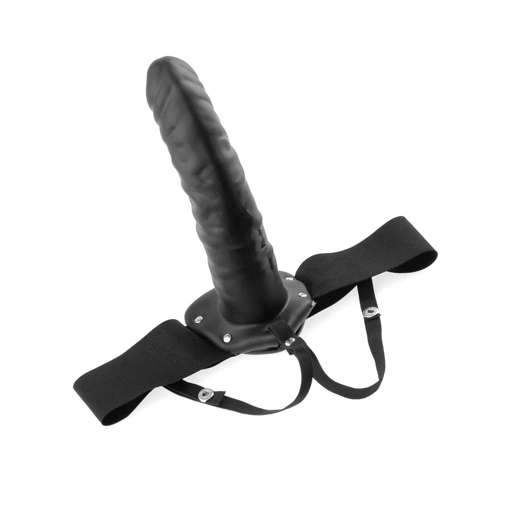 Fetish Fantasy Series 8&quot; Hollow Strap-On Black